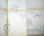 Ontwerptekening voor verbouwing.
<br/>
Archief Delfzijl, 1975